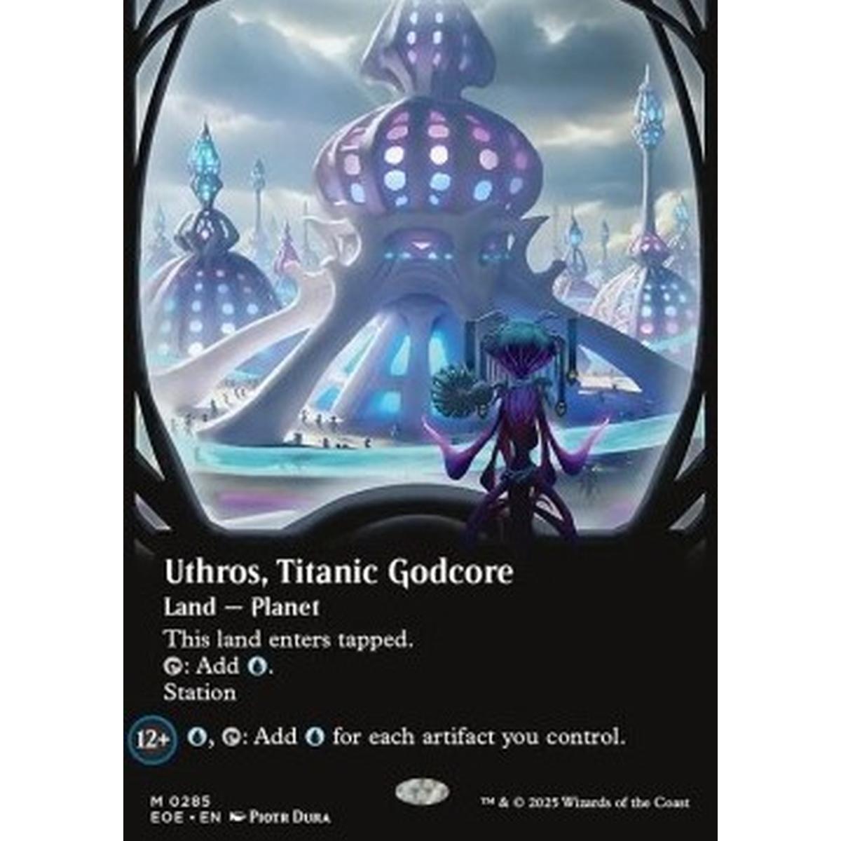 Uthros, Titanic Godcore (V.1) - Uthros, Titanic Godcore (V.1) - [XEOE][NM]
