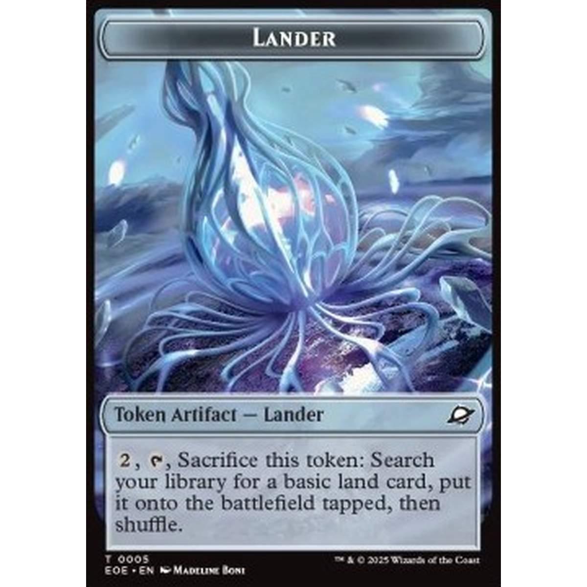 Lander Token // Drone Token (A 1/1) (V.1) - Lander Token // Drone Token (A 1/1) (V.1) - [TEOE][NM]