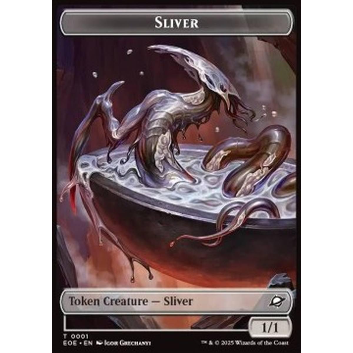 Sliver Token (C 1/1) // Robot Token (A 2/2) - Sliver Token (C 1/1) // Robot Token (A 2/2) - [TEOE][NM]