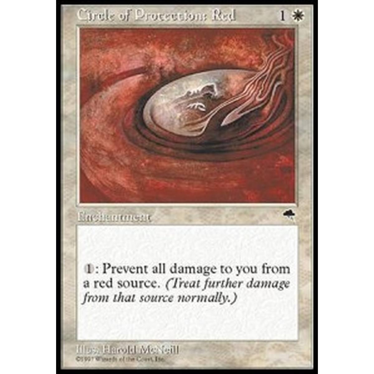 Circle of Protection: Red - Circle of Protection: Red - [TP][EX]