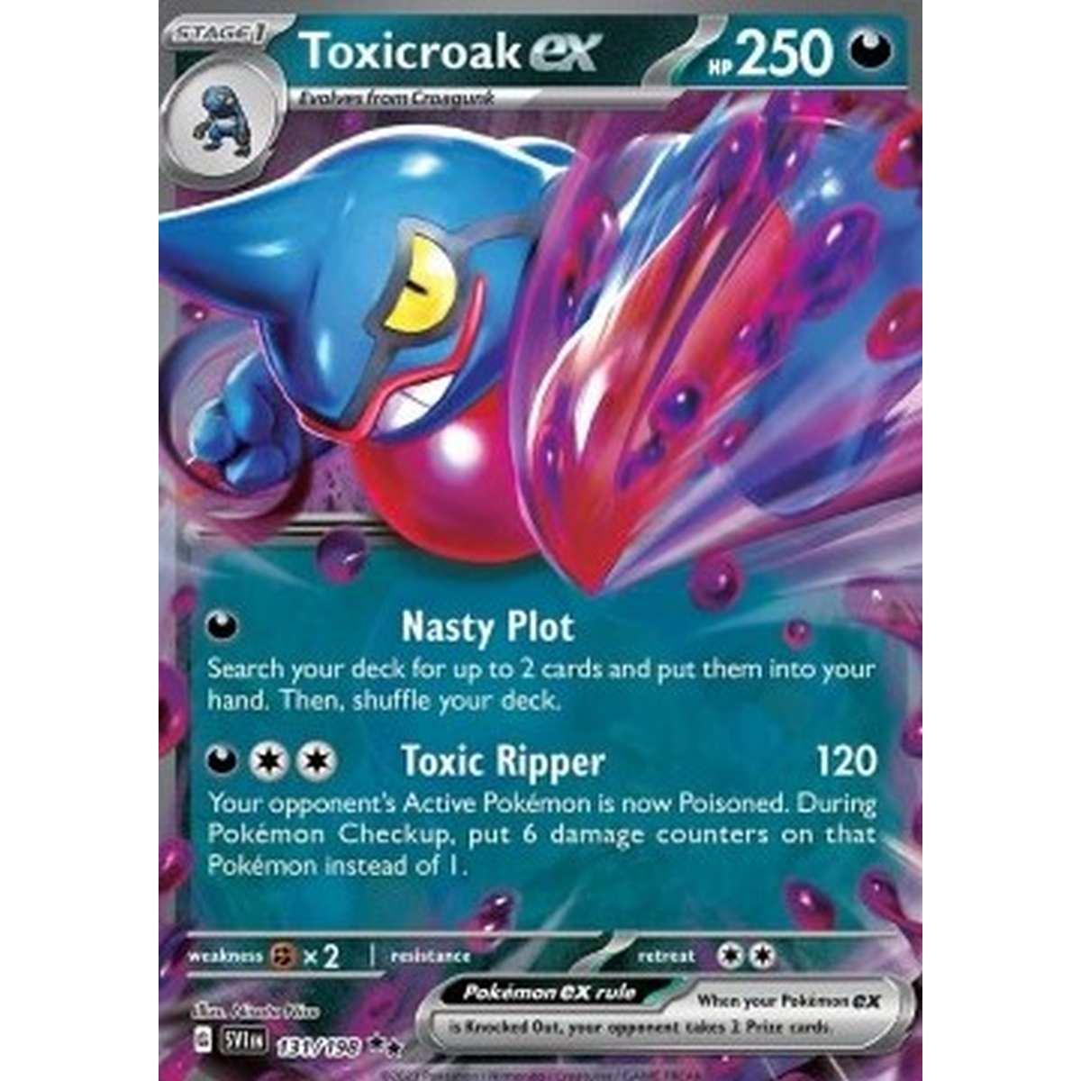 Toxicroak ex  - Toxicroak ex  - [SVI][EX]