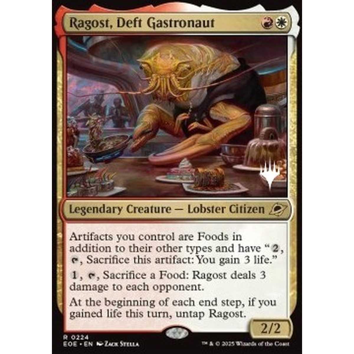 Ragost, Deft Gastronaut (V.2) - Ragost, Deft Gastronaut (V.2) - [PEOE][NM] [Foil]