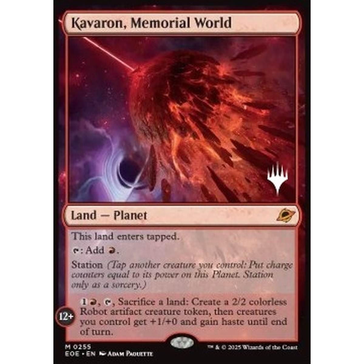 Kavaron, Memorial World (V.2) - Kavaron, Memorial World (V.2) - [PEOE][NM] [Foil]