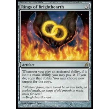 Rings of Brighthearth - Anelli dell'Allegro Focolare - [LRW][EX] [Foil]