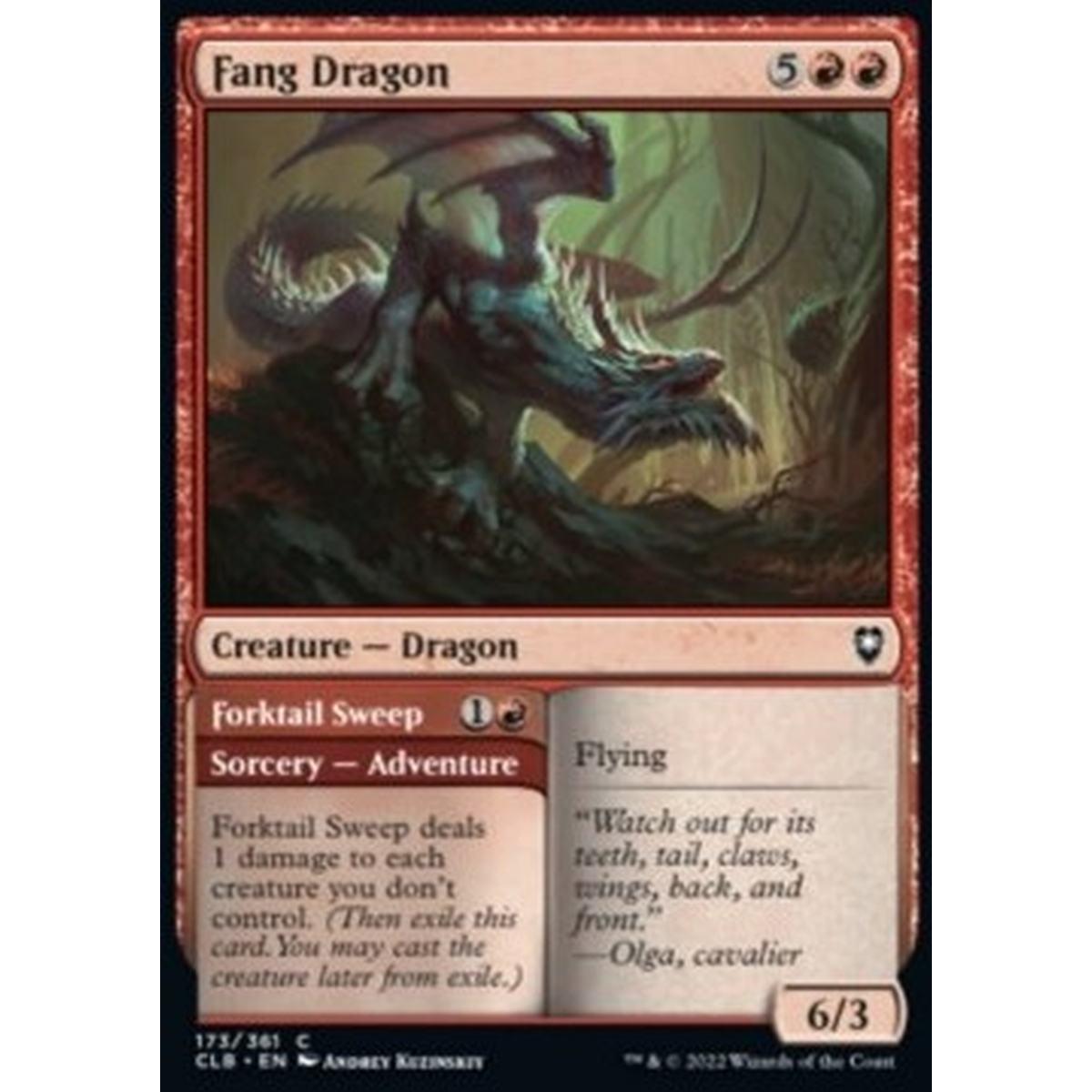Fang Dragon // Forktail Sweep - Fang Dragon // Forktail Sweep - [CLB][EX]