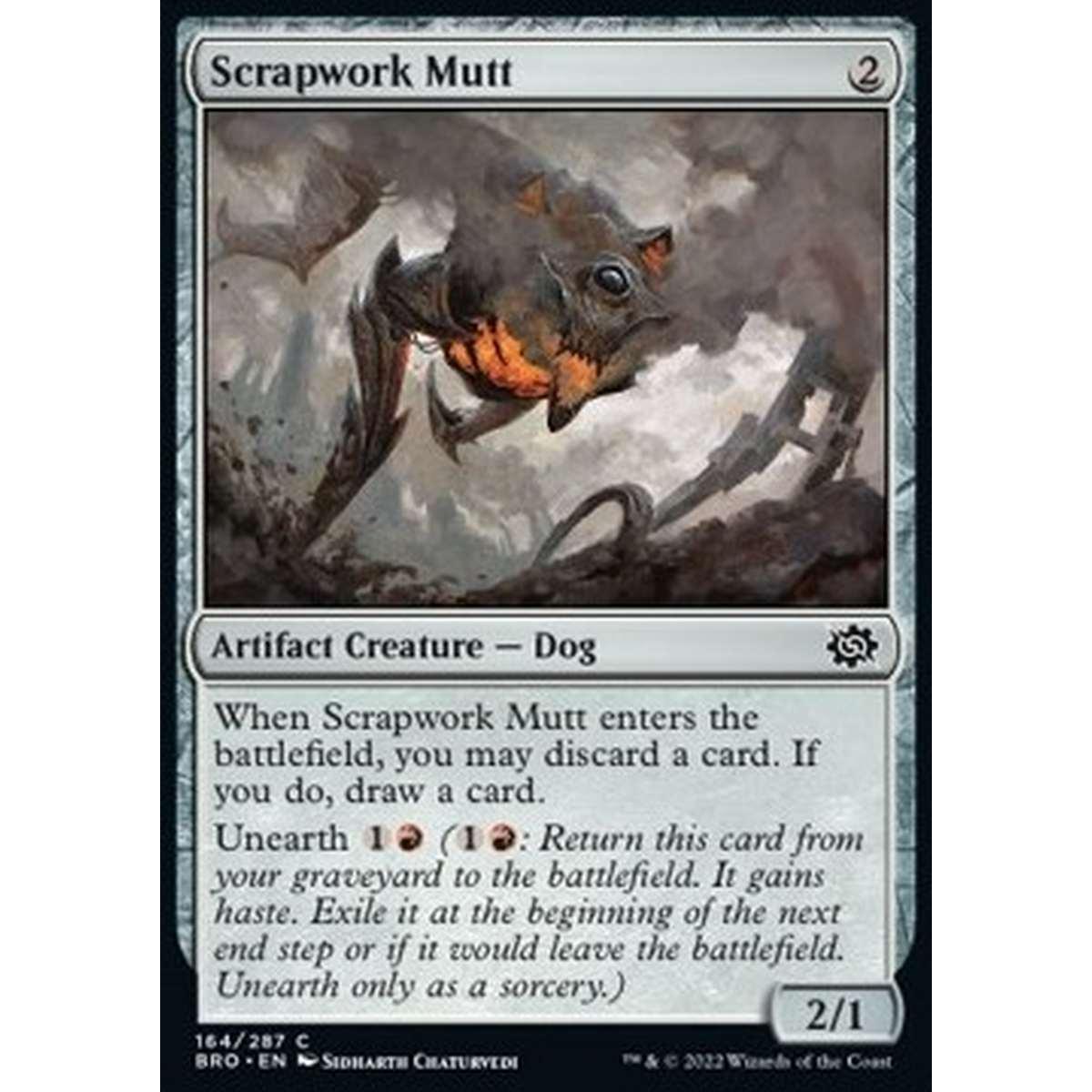 Scrapwork Mutt - Scrapwork Mutt - [BRO][EX] [Foil]