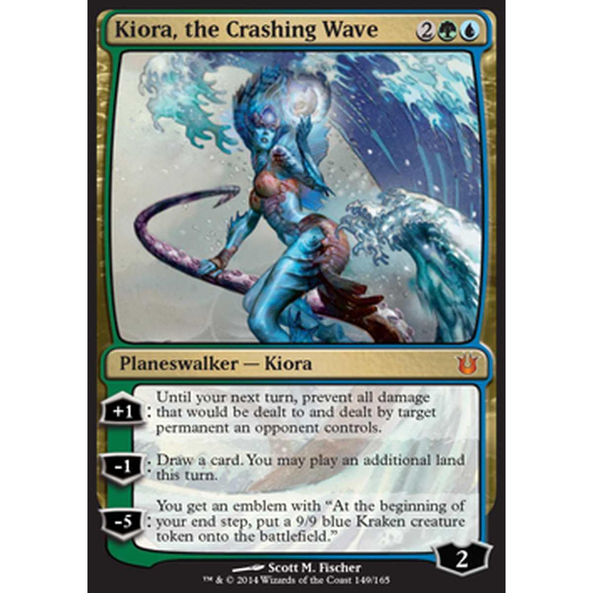 Kiora, the Crashing Wave - Kiora, the Crashing Wave - [BNG][EX]