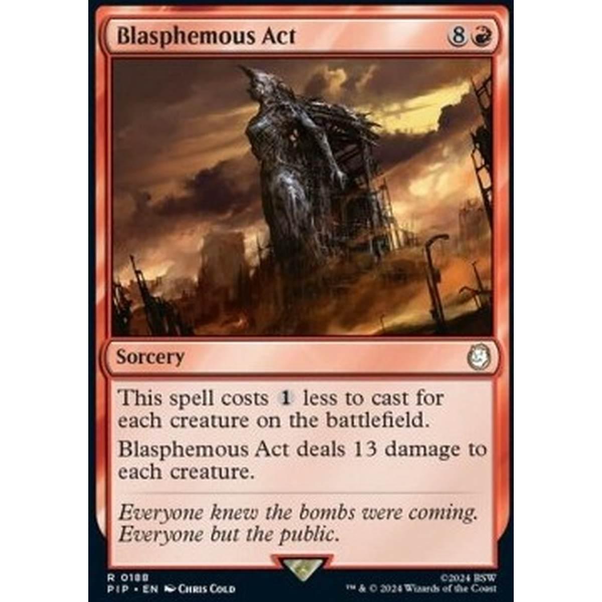 Blasphemous Act - Blasphemous Act - [PIP][NM]