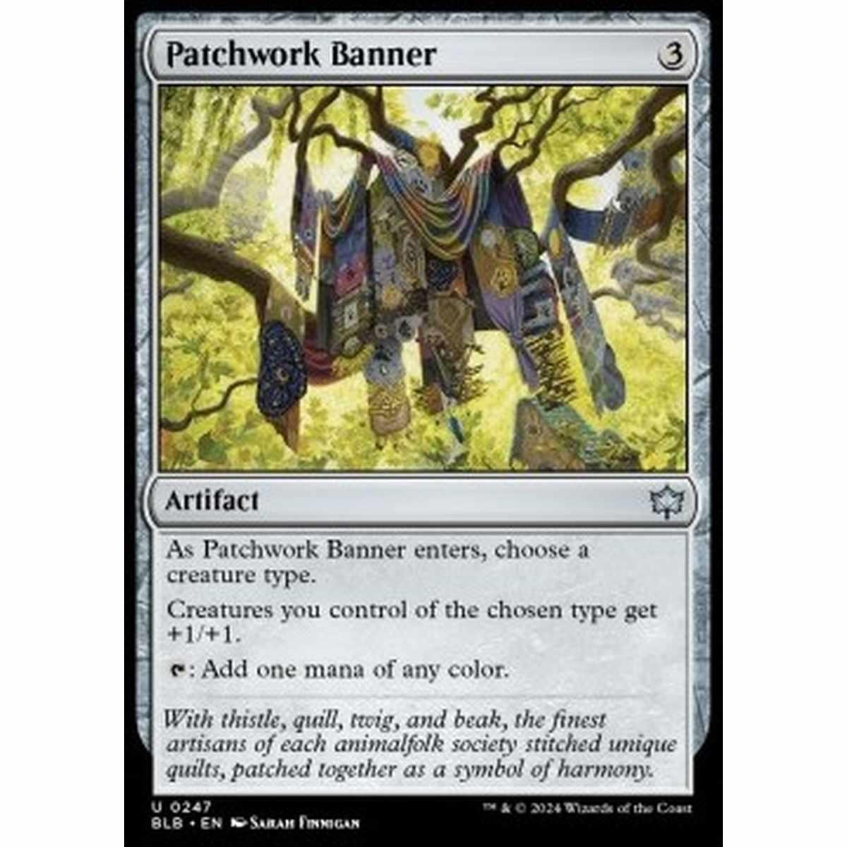 Patchwork Banner - Stendardo Rappezzato - [BLB][NM]
