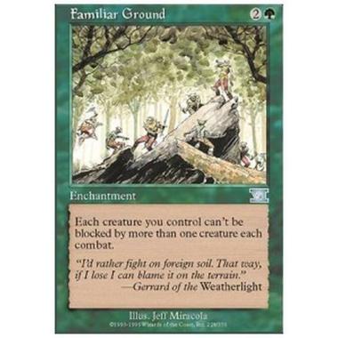 Familiar Ground - Terreno Familiare - [6ED][EX]