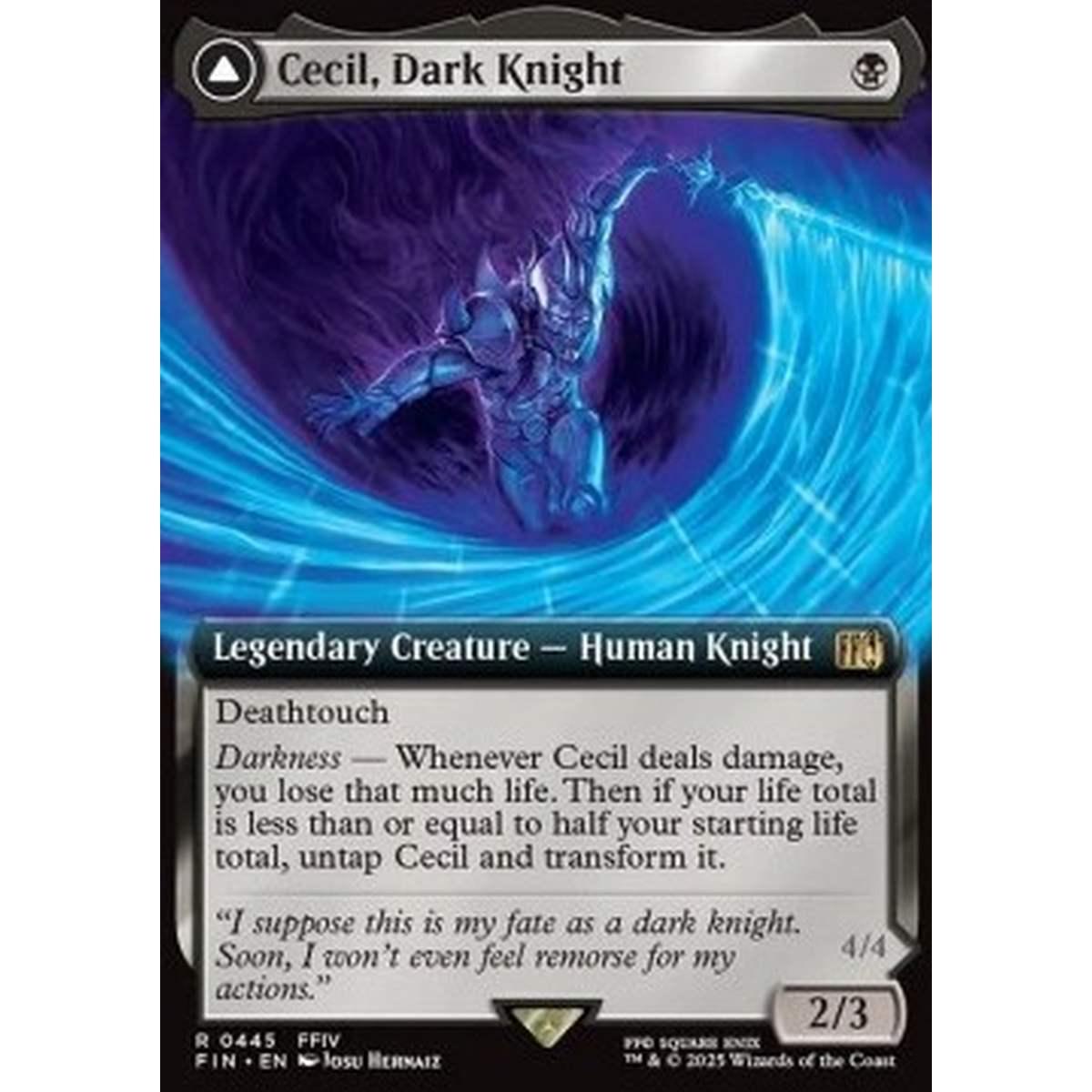 Cecil, Dark Knight // Cecil, Redeemed Paladin (V.2) - Cecil, Dark Knight // Cecil, Redeemed Paladin (V.2) - [XFIN][NM]