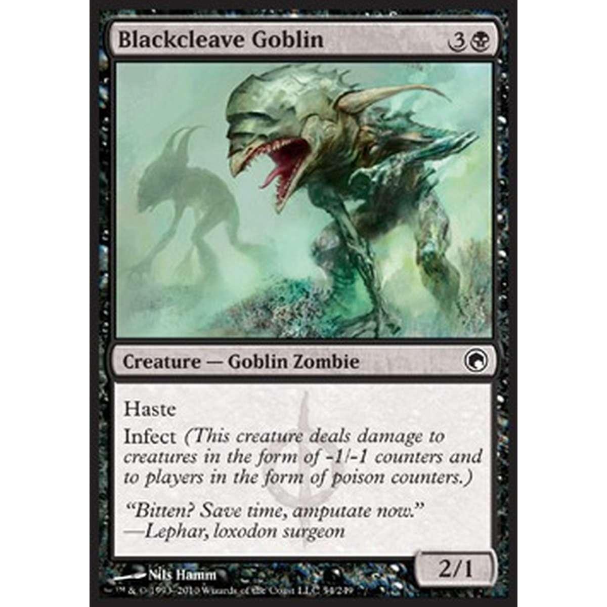Blackcleave Goblin - Goblin di Fenditura Nera - [SOM] [NM]