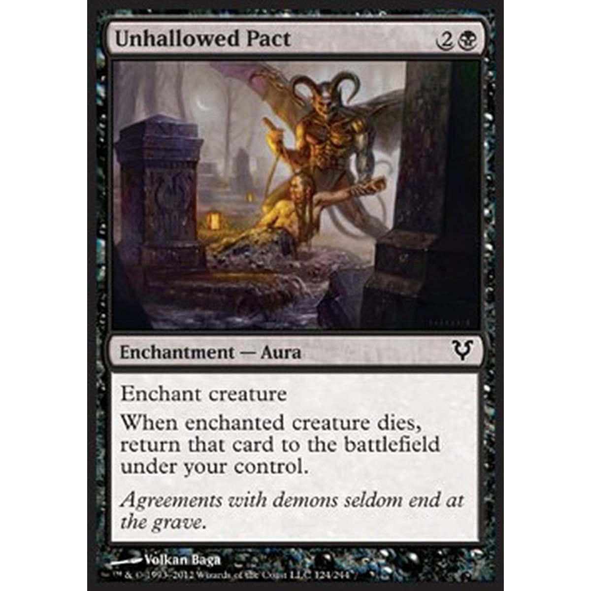 Unhallowed Pact - Patto Sacrilego - [AVR] [NM]