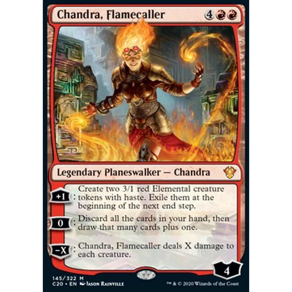 Chandra, Flamecaller - Chandra, Evocatrice di Fiamme - [C20][EX]