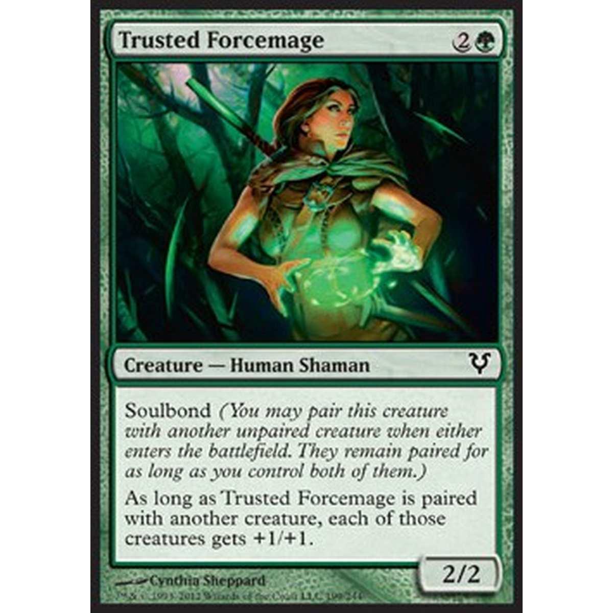 Trusted Forcemage - Maga della Forza Leale - [AVR] [NM]