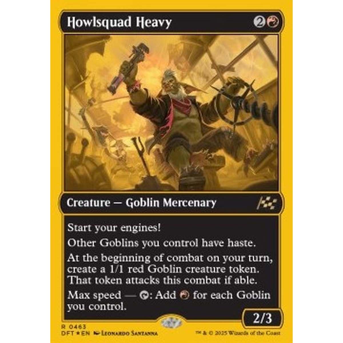 Howlsquad Heavy (V.1) - Howlsquad Heavy (V.1) - [DFTFP][NM] [Foil]