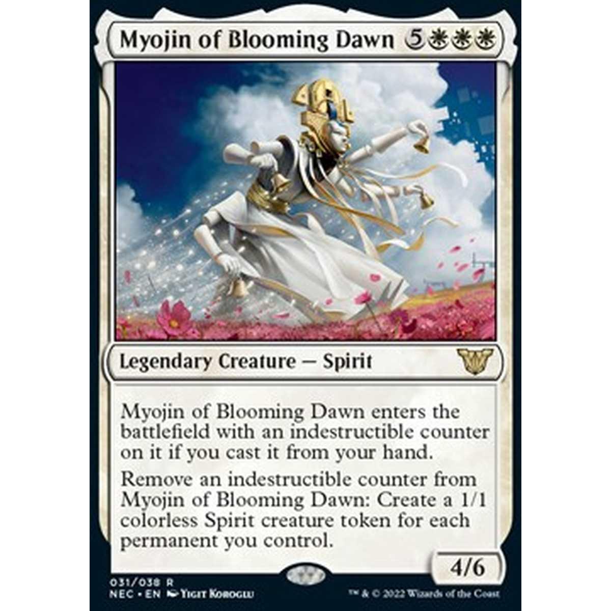 Myojin of Blooming Dawn (V.1) - Myojin dell'Alba Fiorente (V.1) - [NEC][NM]