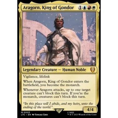 Aragorn, King of Gondor - Aragorn, King of Gondor - [LTC][NM]