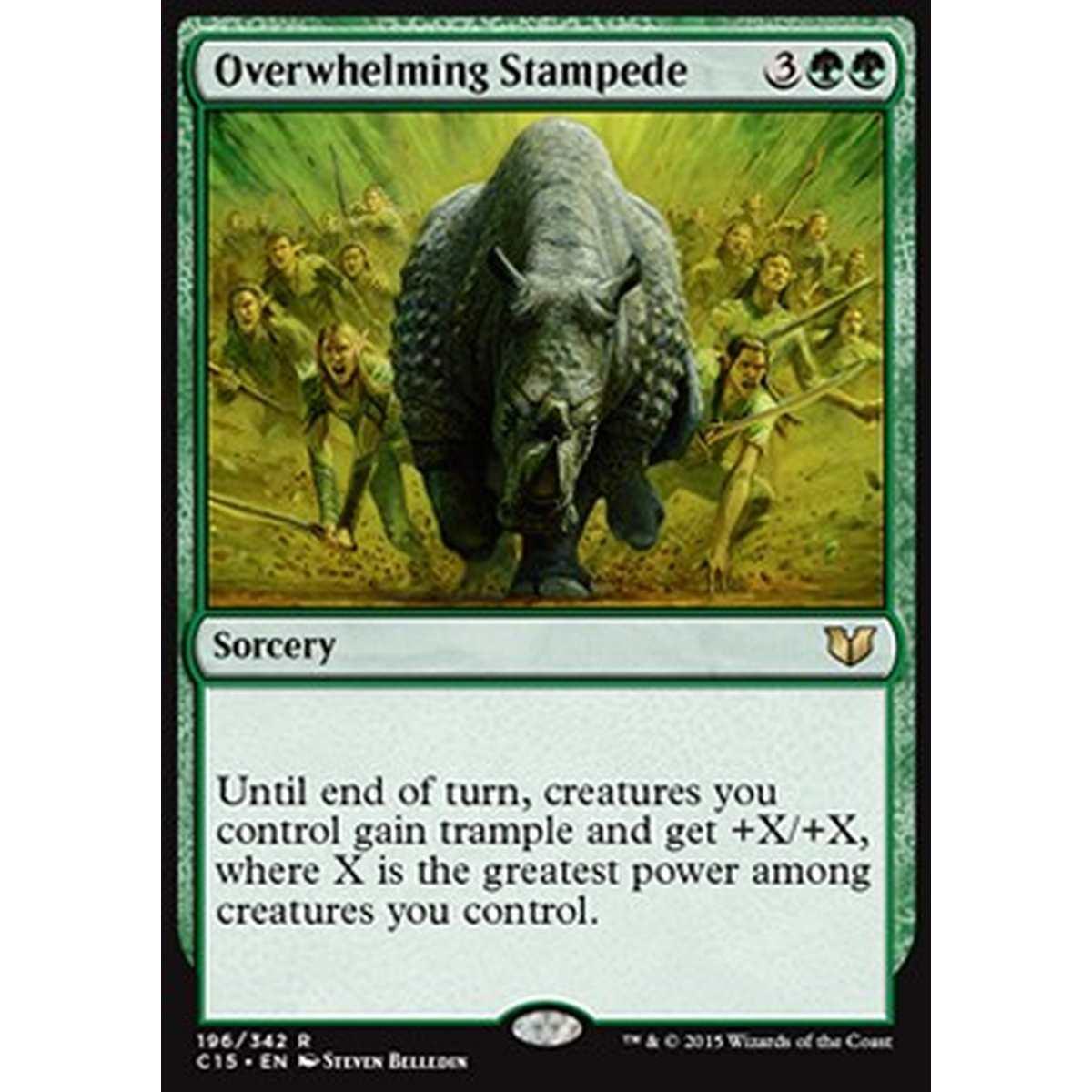 Overwhelming Stampede - Fuga Travolgente - [C15][EX]