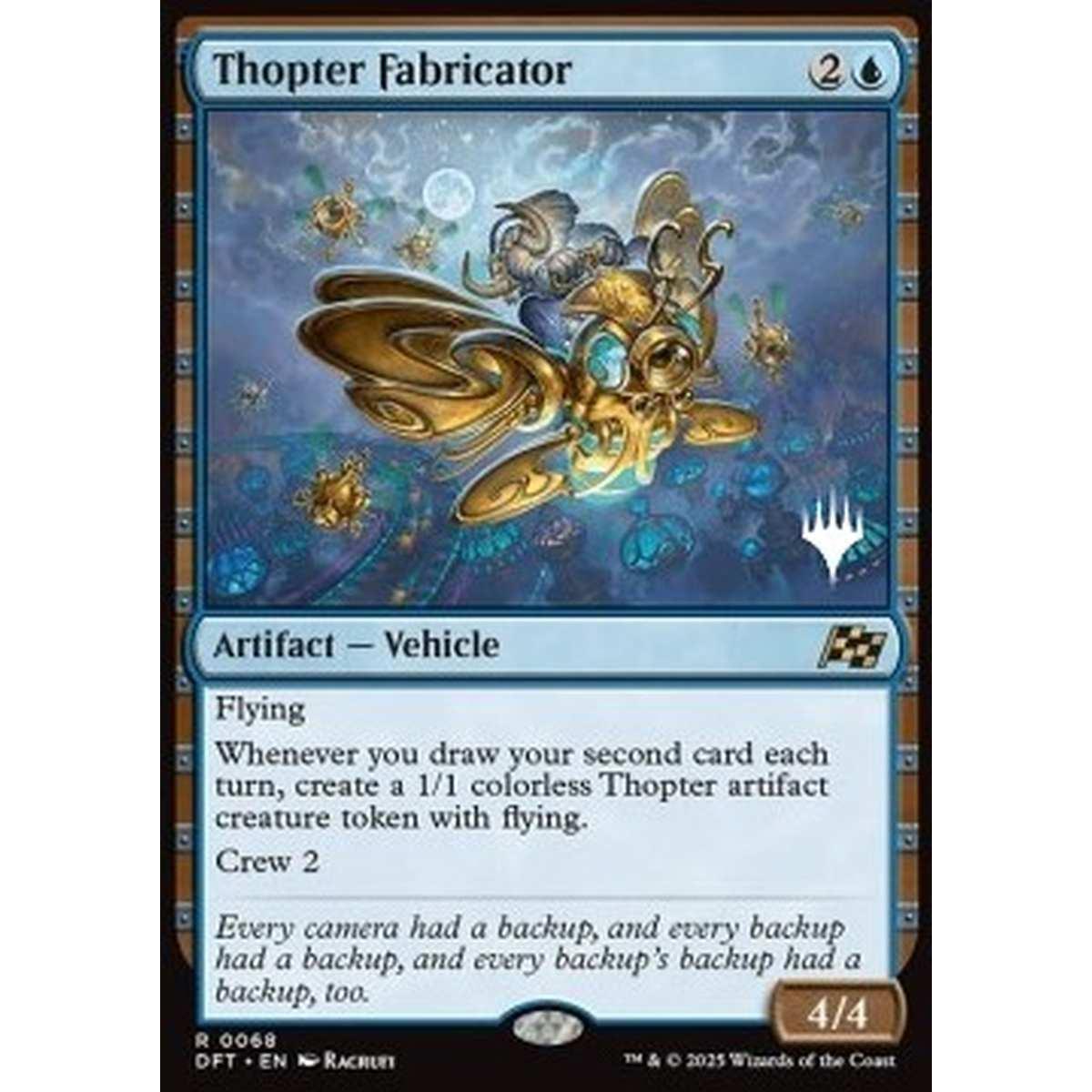 Thopter Fabricator (V.2) - Thopter Fabricator (V.2) - [PDFT][NM]