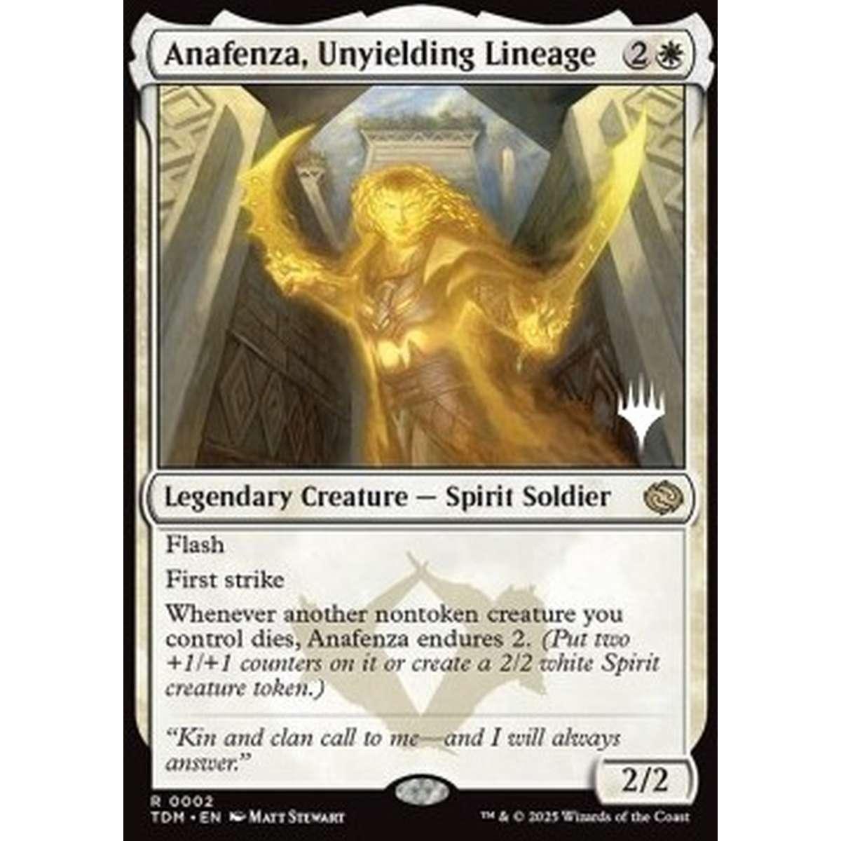 Anafenza, Unyielding Lineage (V.2) - Anafenza, Unyielding Lineage (V.2) - [PTDM][NM]