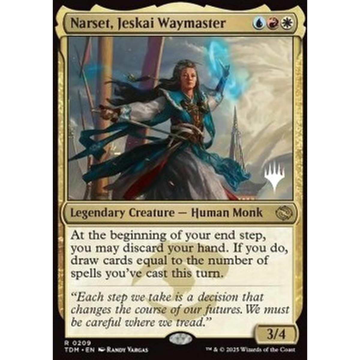 Narset, Jeskai Waymaster (V.2) - Narset, Jeskai Waymaster (V.2) - [PTDM][NM]