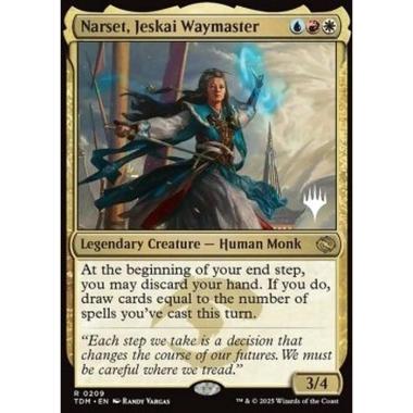 Narset, Jeskai Waymaster (V.2) - Narset, Jeskai Waymaster (V.2) - [PTDM][NM]