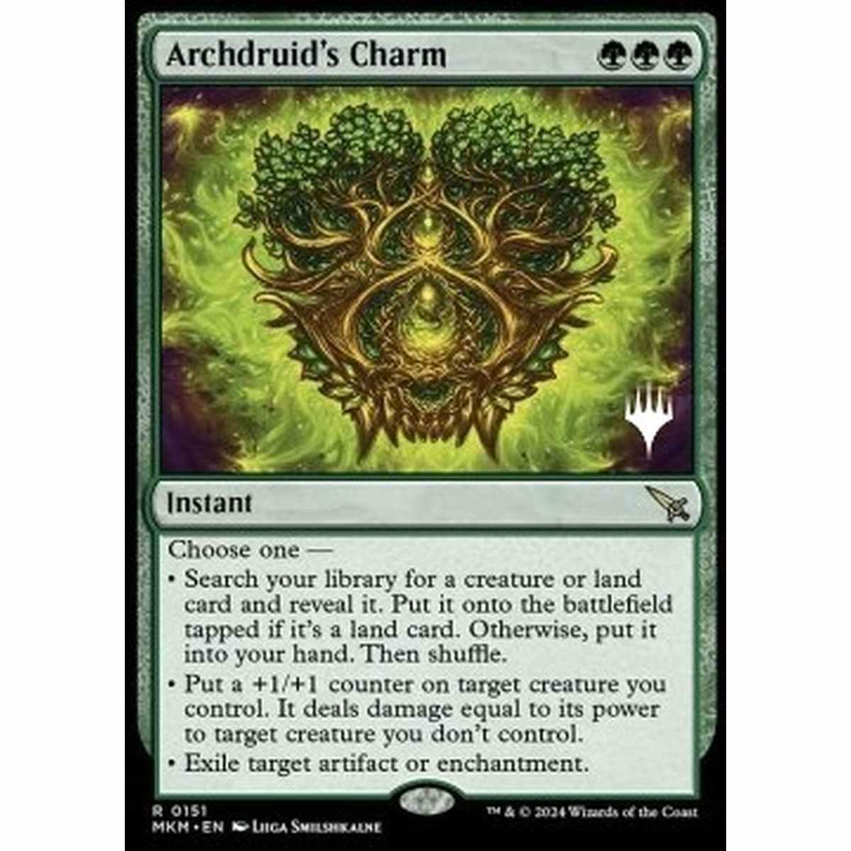 Archdruid's Charm (V.2) - Archdruid's Charm (V.2) - [PMKM][NM]