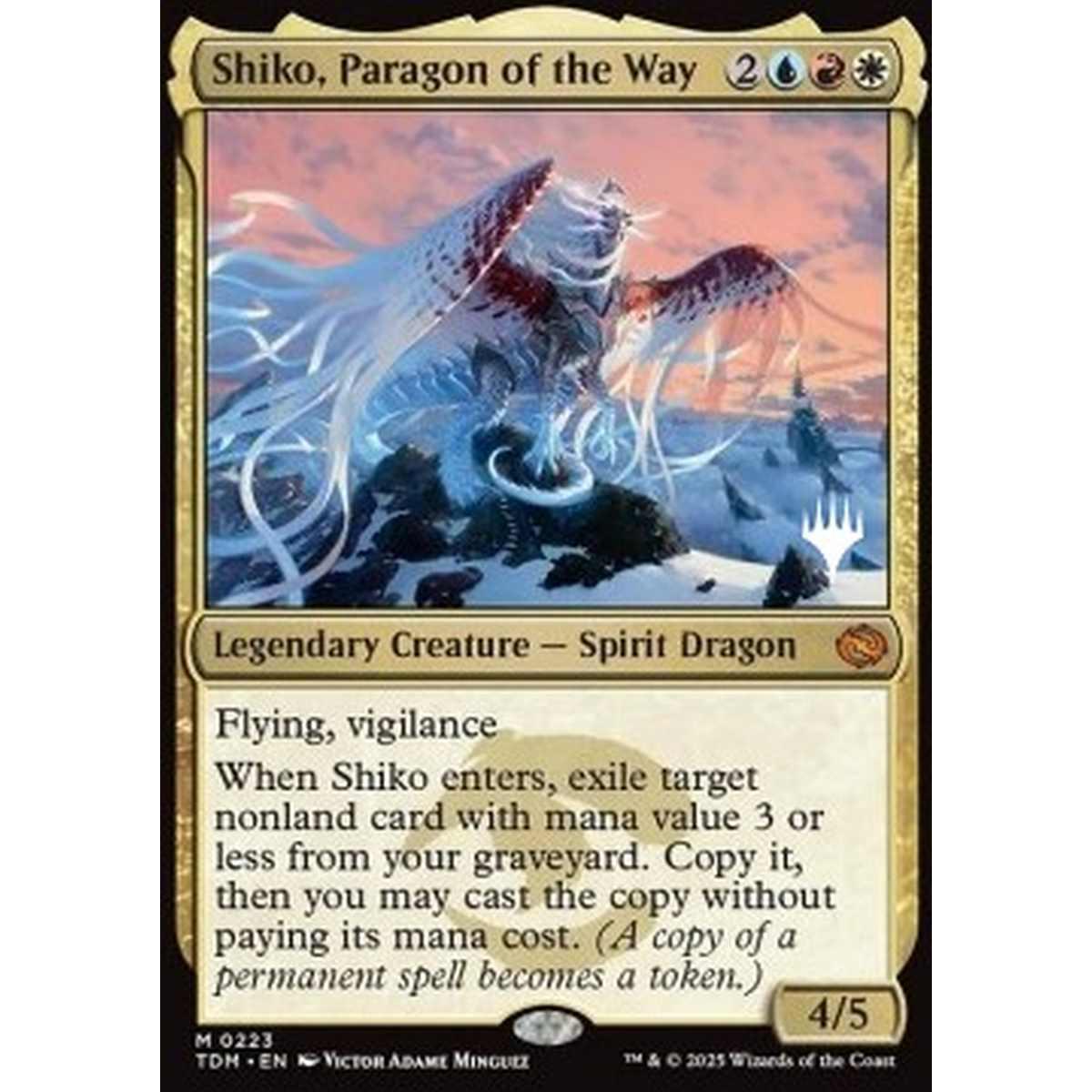 Shiko, Paragon of the Way (V.2) - Shiko, Paragon of the Way (V.2) - [PTDM][NM]