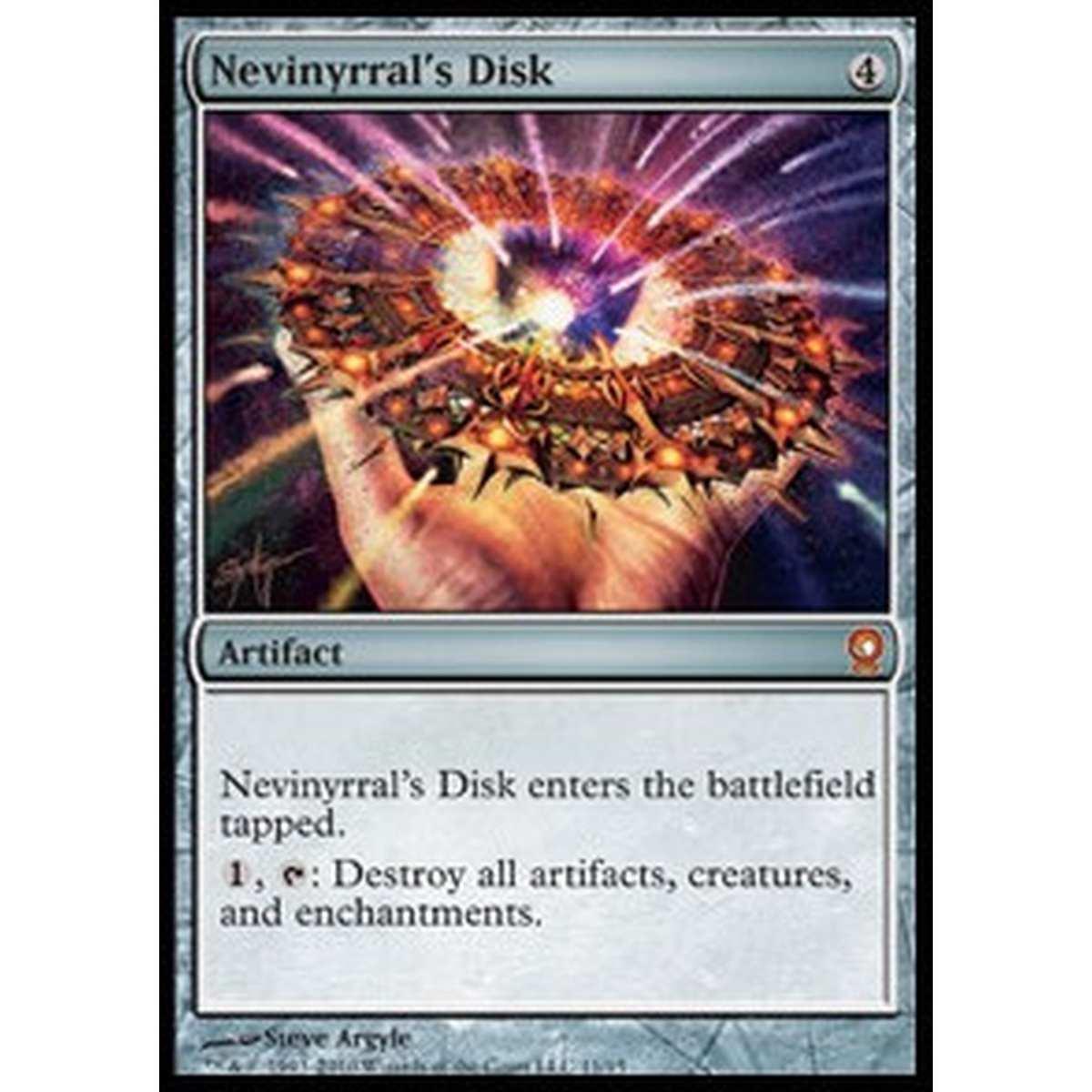 Nevinyrral's Disk - Nevinyrral's Disk - [V10][EX] [Foil]