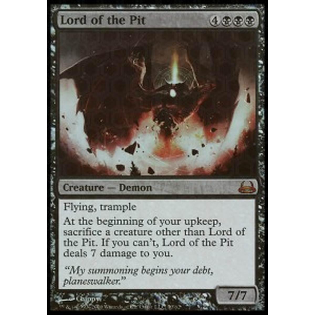 Lord of the Pit - Lord of the Pit - [DDC][EX] [Foil]