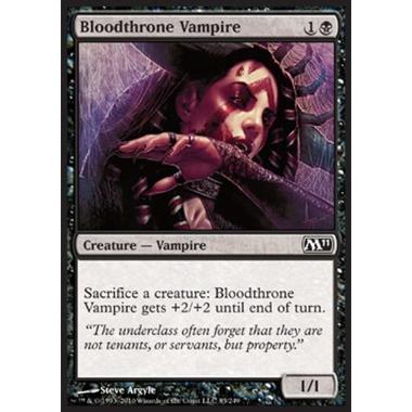 Bloodthrone Vampire - Vampira del Trono Insanguinato - [M11][EX]