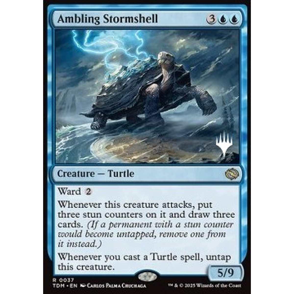 Ambling Stormshell (V.2) - Ambling Stormshell (V.2) - [PTDM][NM] [Foil]