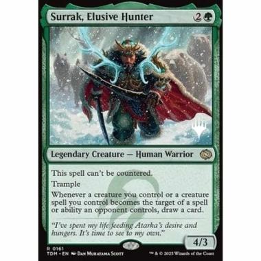 Surrak, Elusive Hunter (V.2) - Surrak, Elusive Hunter (V.2) - [PTDM][NM] [Foil]