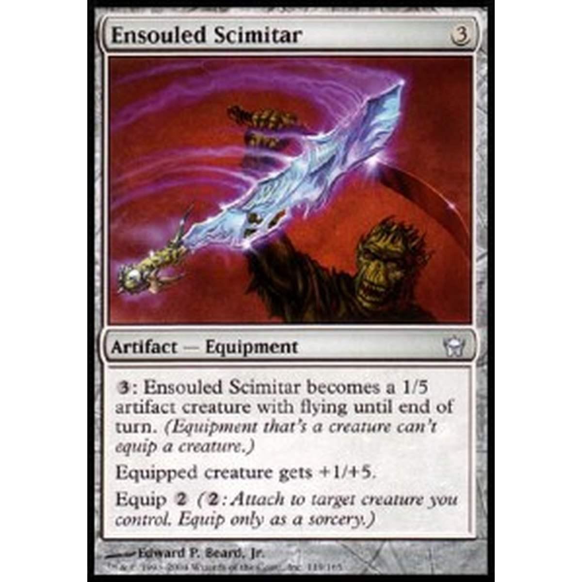 Ensouled Scimitar - Ensouled Scimitar - [5DN][EX]
