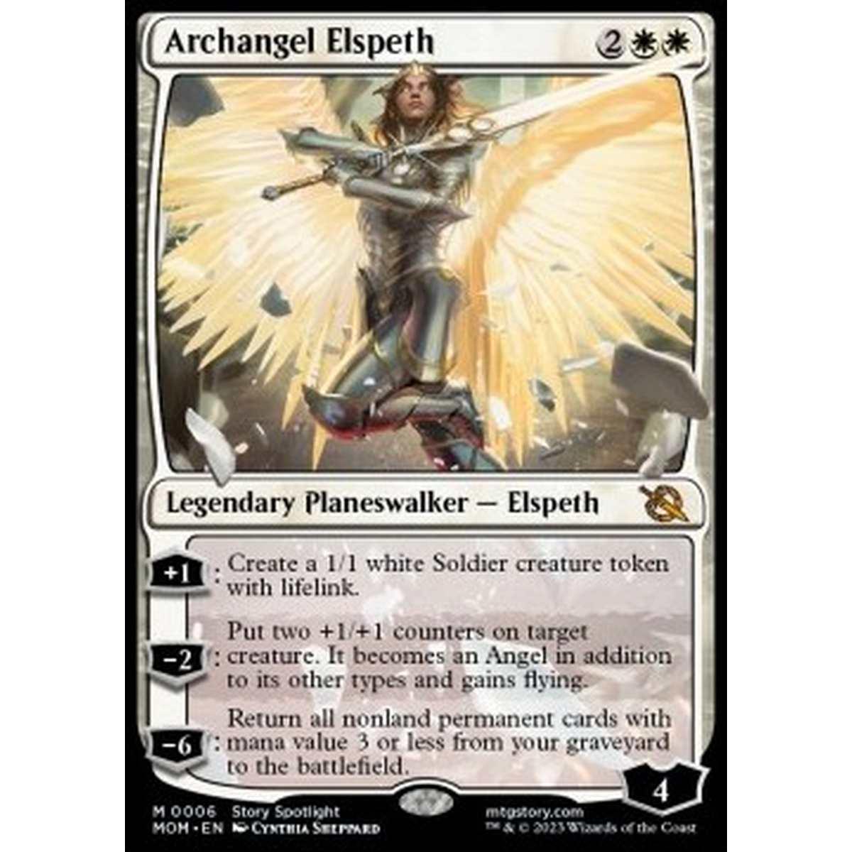 Archangel Elspeth - Archangel Elspeth - [MOM][NM] [Foil]