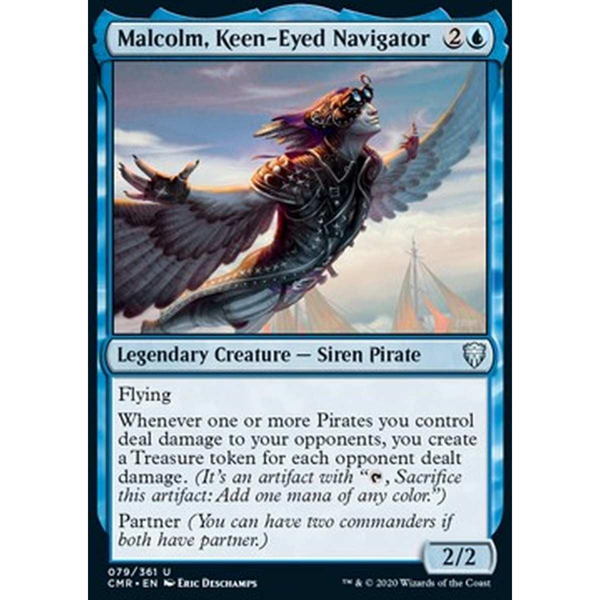 Malcolm, Keen-Eyed Navigator - Malcolm, Navigatore dagli Occhi Acuti - [CMR][NM]