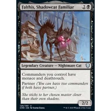 Falthis, Shadowcat Familiar - Falthis, Famiglio Felinoscuro - [CMR][NM]