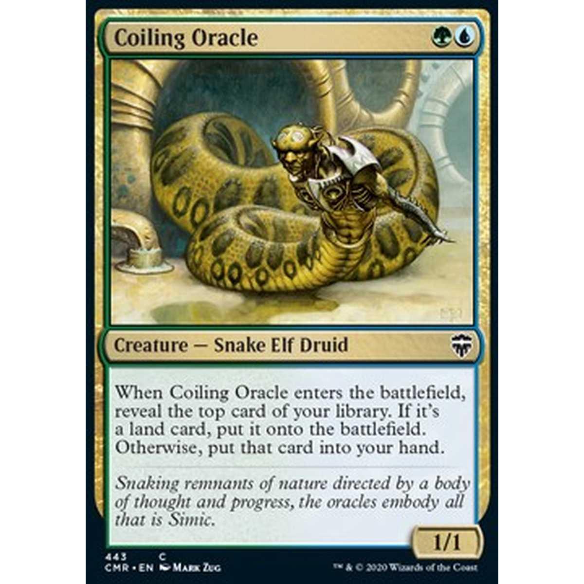 Coiling Oracle (V.1) - Oracolo Acciambellato (V.1) - [XCMR][NM]
