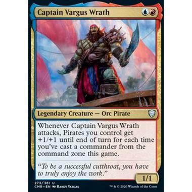 Captain Vargus Wrath - Capitan Vargus Veemente - [CMR][NM]
