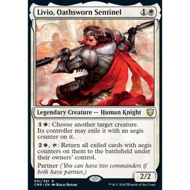 Livio, Oathsworn Sentinel - Livio, Sentinella Giurata - [CMR][NM]