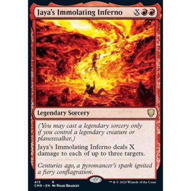 Jaya's Immolating Inferno - Inferno Ardente di Jaya - [XCMR][NM]