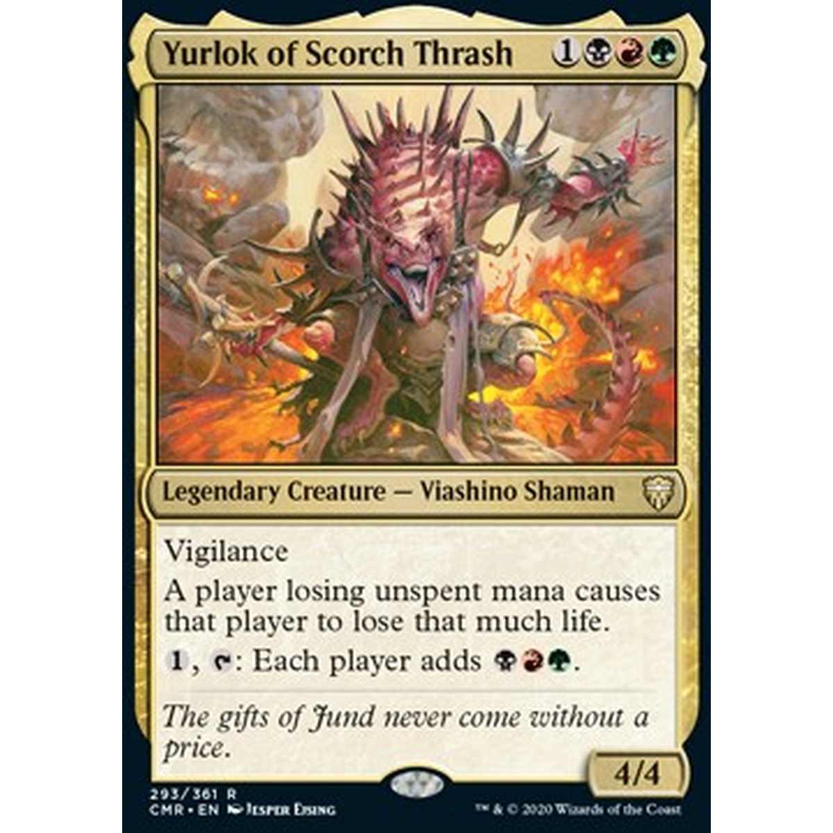 Yurlok of Scorch Thrash - Yurlok della Batosta Ustionante - [CMR][NM]