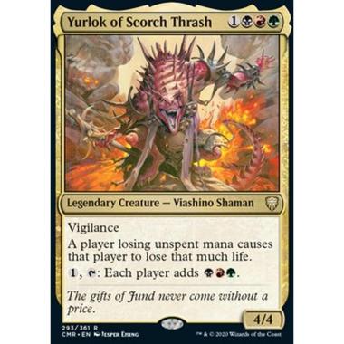 Yurlok of Scorch Thrash - Yurlok della Batosta Ustionante - [CMR][NM]