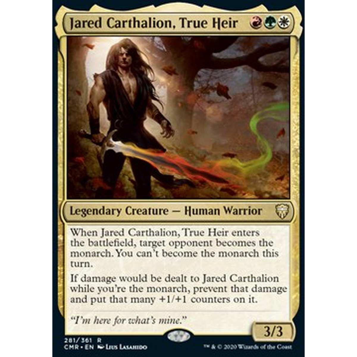 Jared Carthalion, True Heir - Jared Carthalion, Vero Erede - [CMR][NM]
