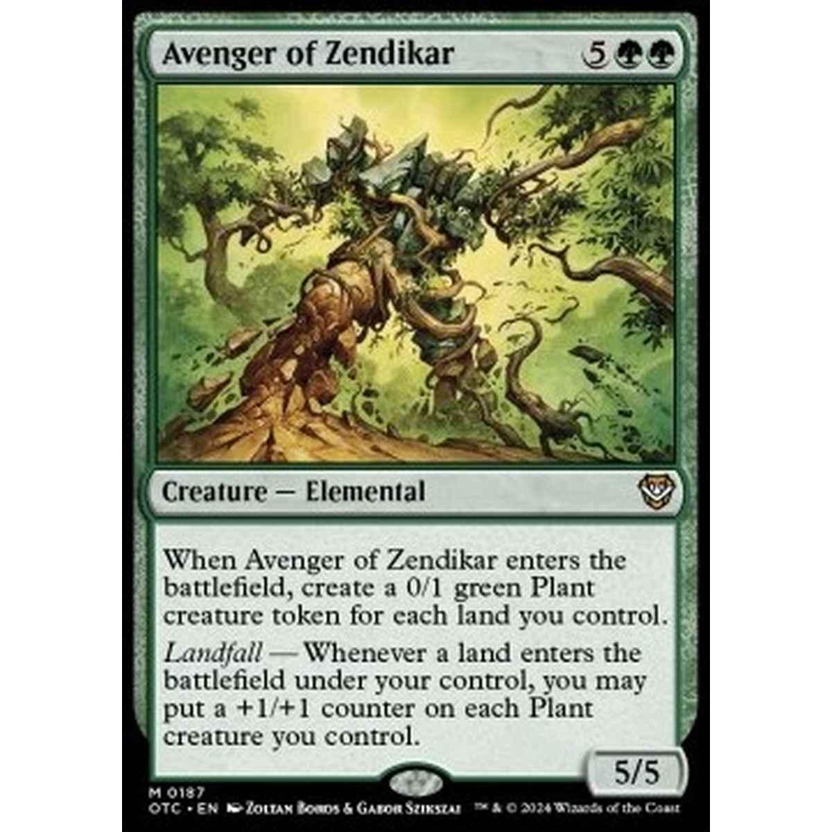 Avenger of Zendikar - Avenger of Zendikar - [OTC][NM]