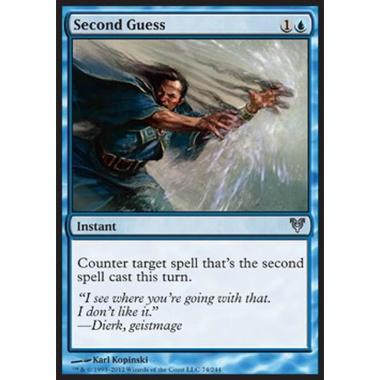 Second Guess - Senno di Poi - [AVR] [NM]