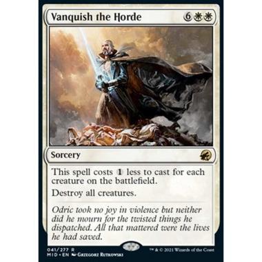Vanquish the Horde - Annientare l'Orda - [MID][NM]