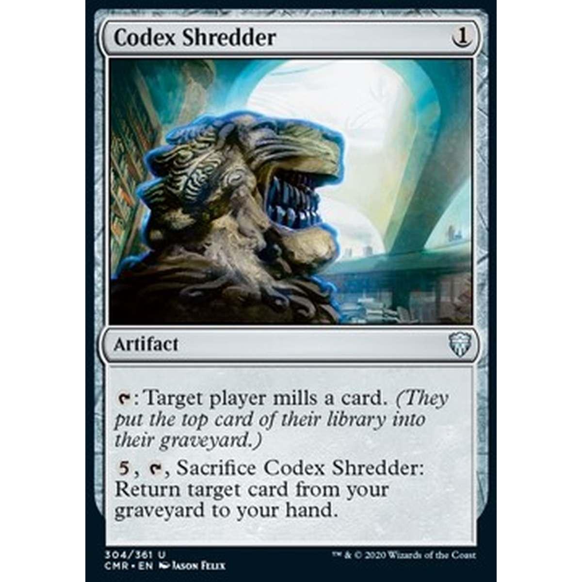 Codex Shredder - Tritacodici - [CMR][NM] [Foil]