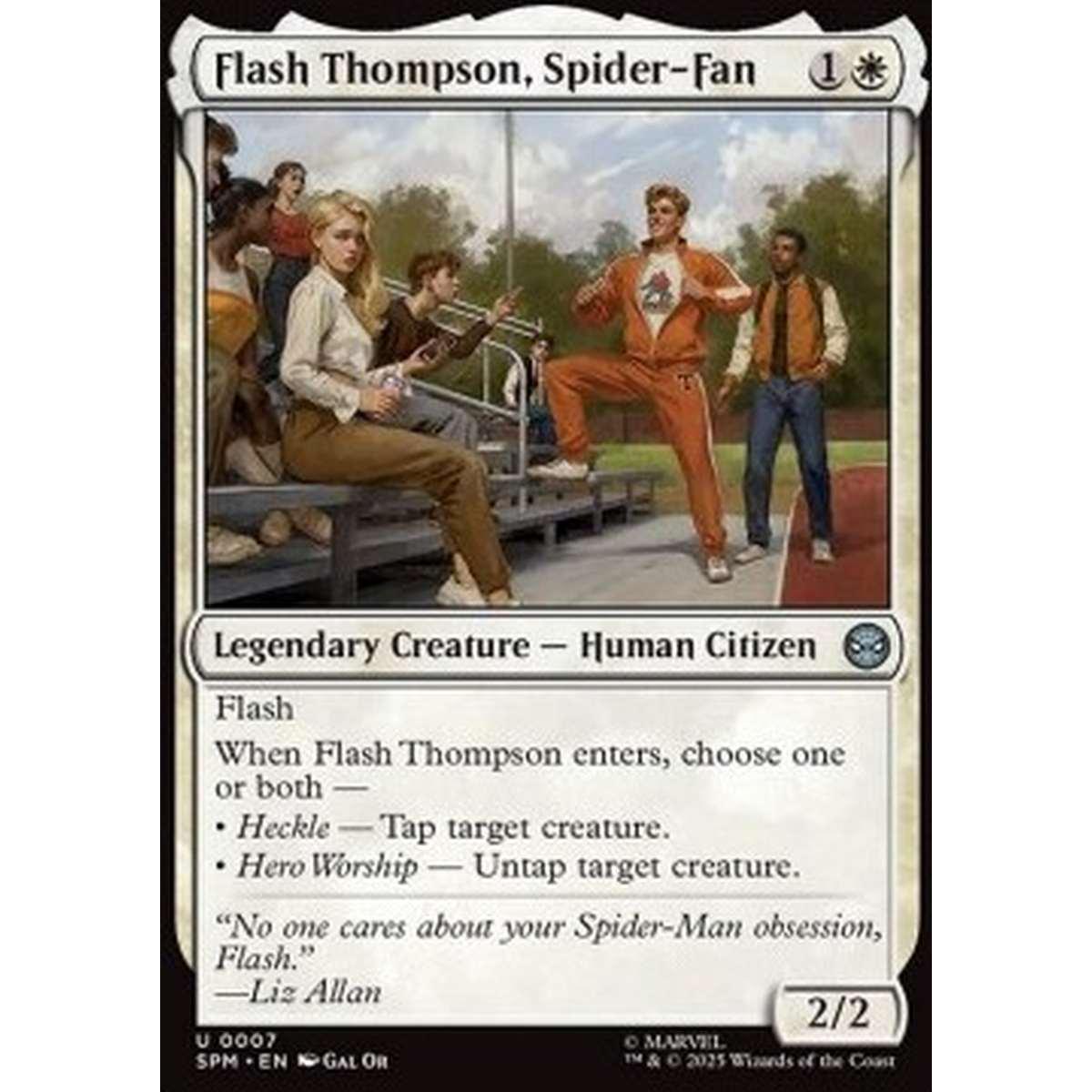 Flash Thompson, Spider-Fan - Flash Thompson, Spider-Fan - [SPM][NM]